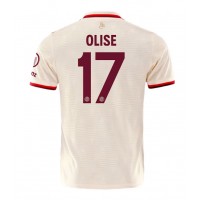 Maglia Calcio Bayern Munich Michael Olise #17 Terza Divisa 2024-25 Manica Corta